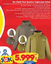 THE NORTH FACE RESOLVE YAĞMURLUK ERKEK